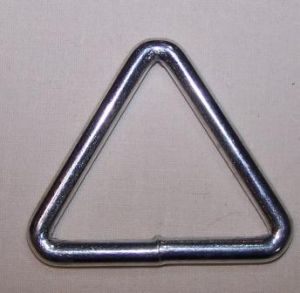 Trójkąt metalowy 6x45 ocynkowany zgrzewany