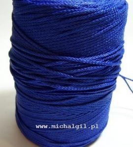 Sznurek lina polipropylenowa 1,5 mm Ppf 1,5mm multi pleciona niebieska