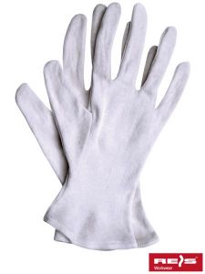 Wkłady bawełniane RWKB białe rękawice